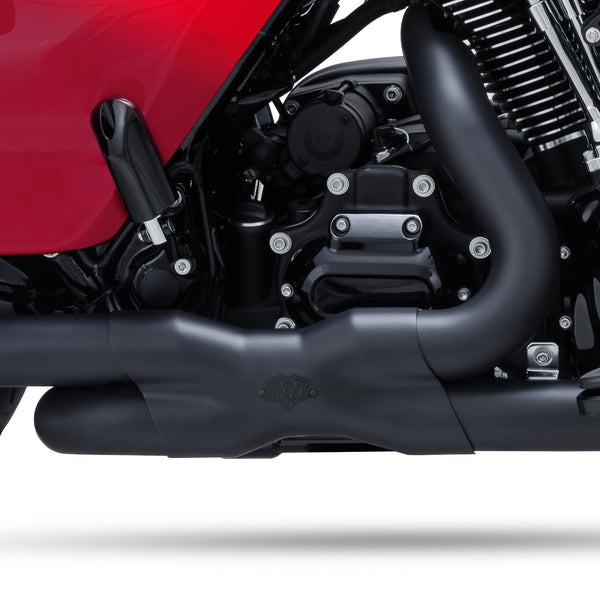 Vance & Hines Harley Davidson Dresser 2009 - 2016 Touring Power Duals Black PCX Header Exhaust