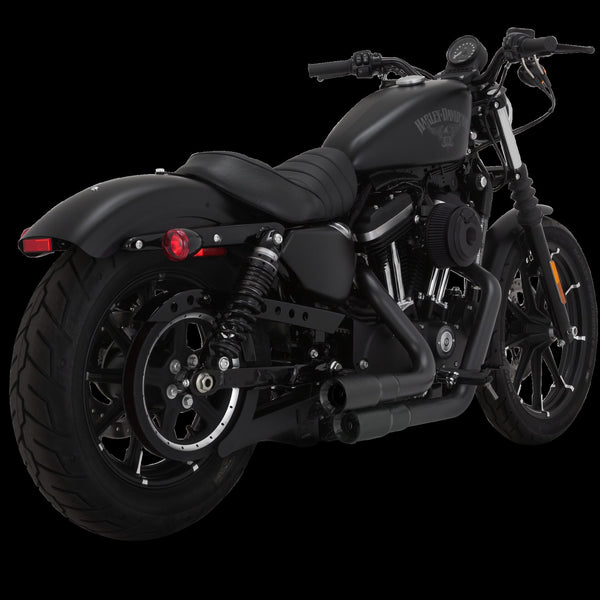 Vance & Hines Harley Davidson Sportster 2004 - 2022 Mini Grenades Black PCX Full System Exhaust