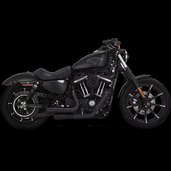 Vance & Hines Harley Davidson Sportster 2004 - 2022 Mini Grenades Black PCX Full System Exhaust