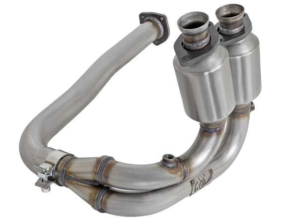 aFe Power Direct Fit Catalytic Converter Replacements Front 2000 - 2003 Jeep Wrangler (TJ) I6-4.0L