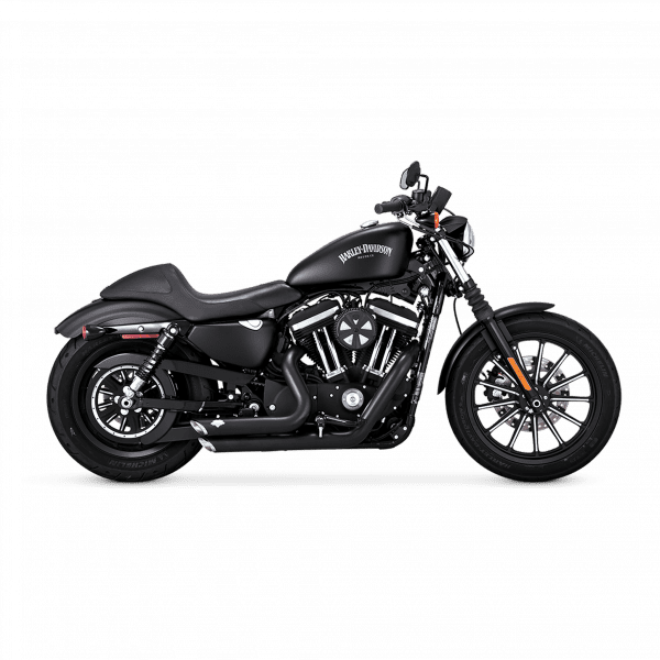 Vance & Hines Harley Davidson Sportster 2014 - 2022 Shortshots Staggered Black Full System Exhaust