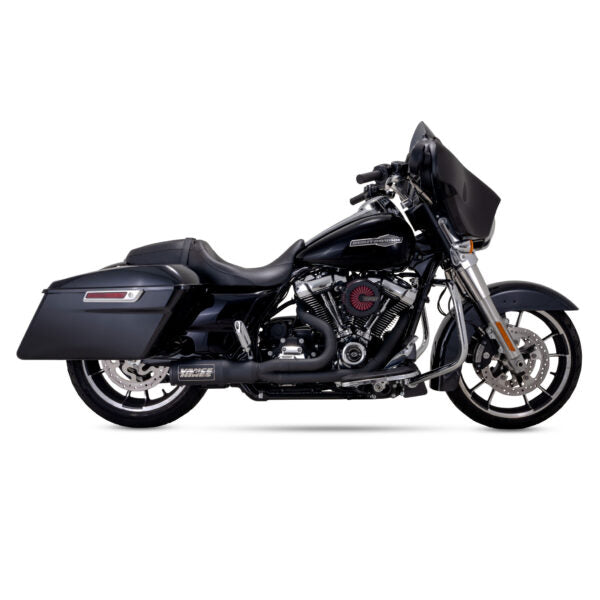 Vance & Hines Harley Davdison Touring 2017 - 2023 High Output 2-1 Black Full System Exhaust
