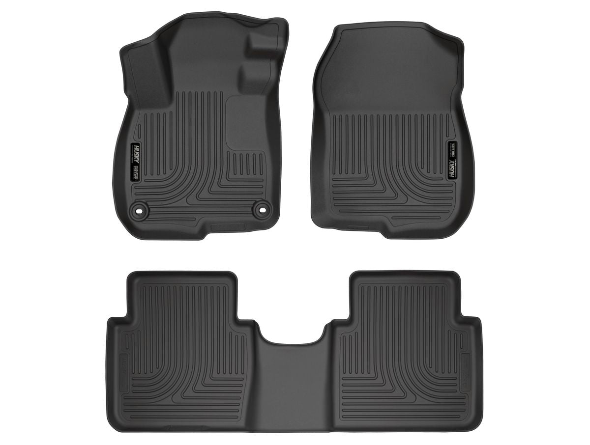 Husky Liners 2017 - 2022 Honda CR-V Weatherbeater Black Front & 2nd Seat Floor Liners