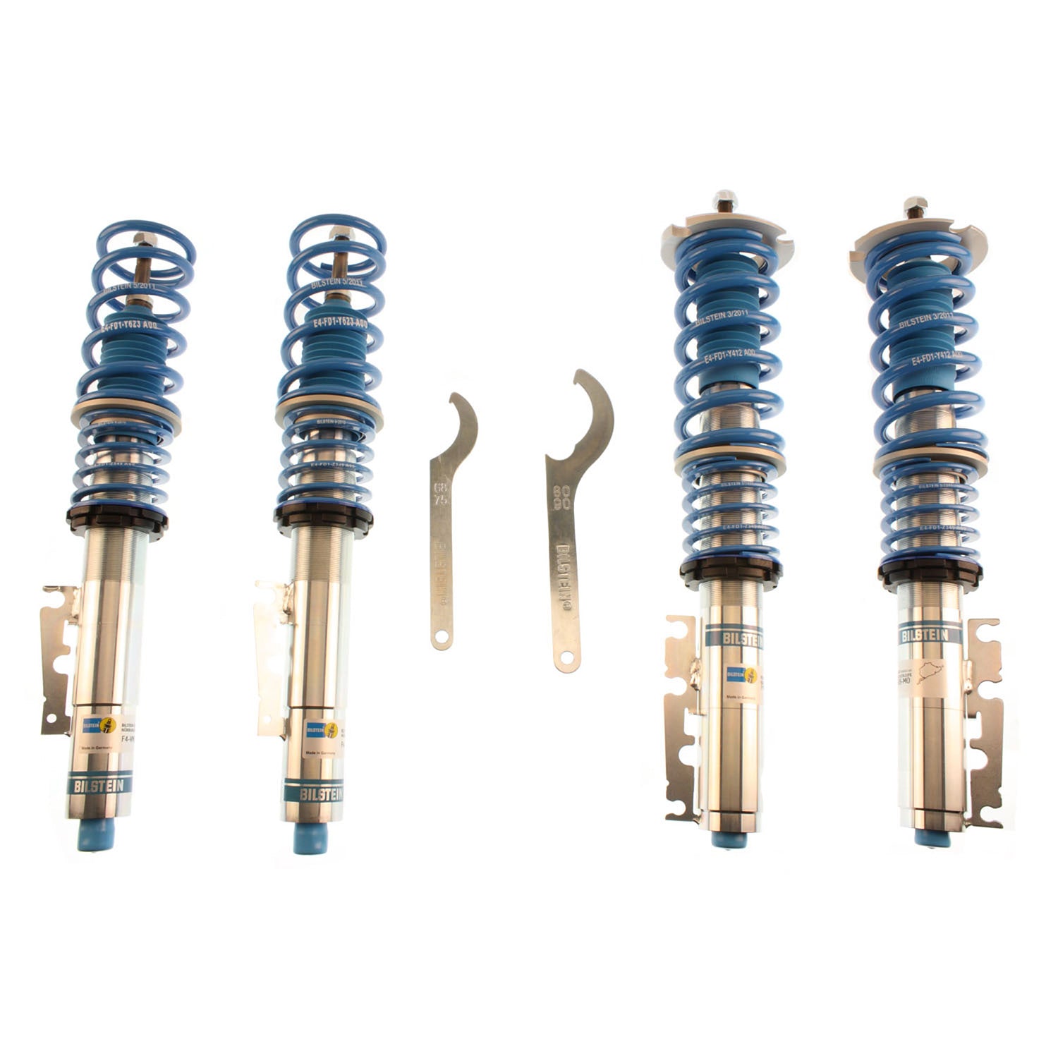 Bilstein B16 2008 -2014 Impreza STI Front and Rear Performance Coilover Suspension System