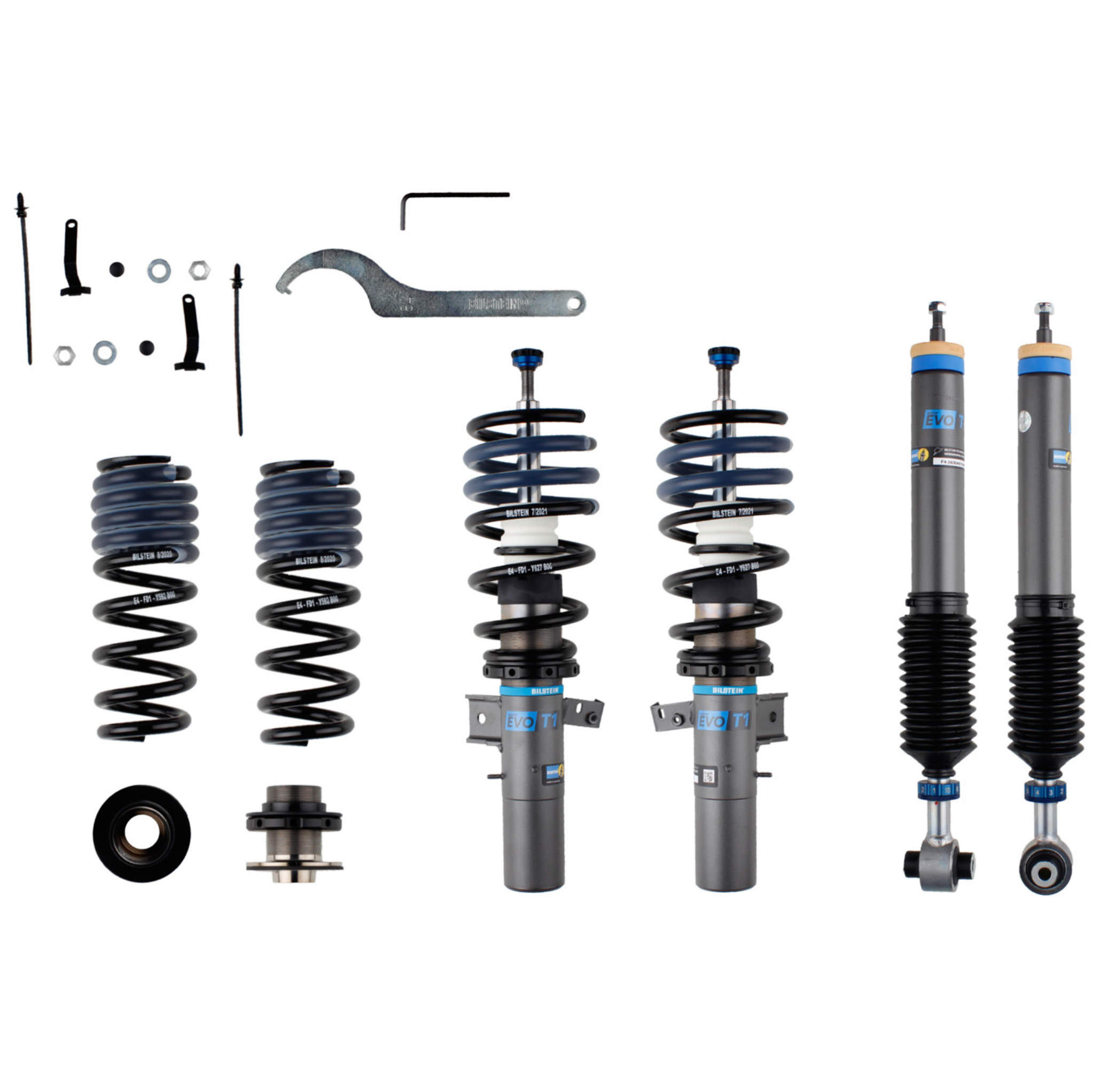 Bilstein EVO T1 Coilovers 2020 + Toyota GR Supra (Front & Rear) Kit - 48-304498