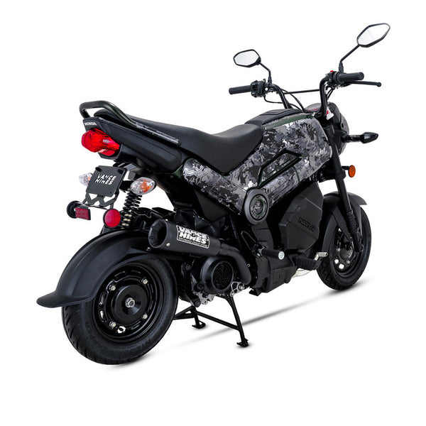 Vance & Hines Honda 2017 - 2022 Navi Upsweep Exhaust Black Slip-On Exhaust