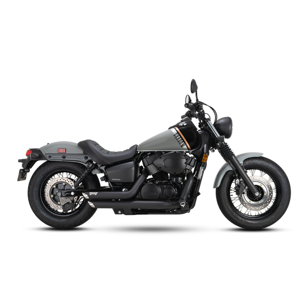 Vance & Hines 2010 - 2023 Honda Shadow Aero/Shadow Phantom Shortshots Staggered Full System Exhaust - Black