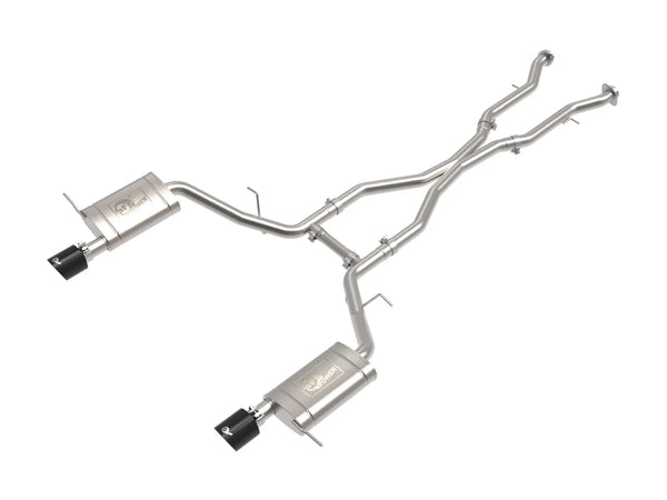 aFe 2011 - 2025 Dodge Durango V6-3.6L / V8-5.7L MACH Force-Xp 304 SS Cat-Back Exhaust System w/ Black Tip