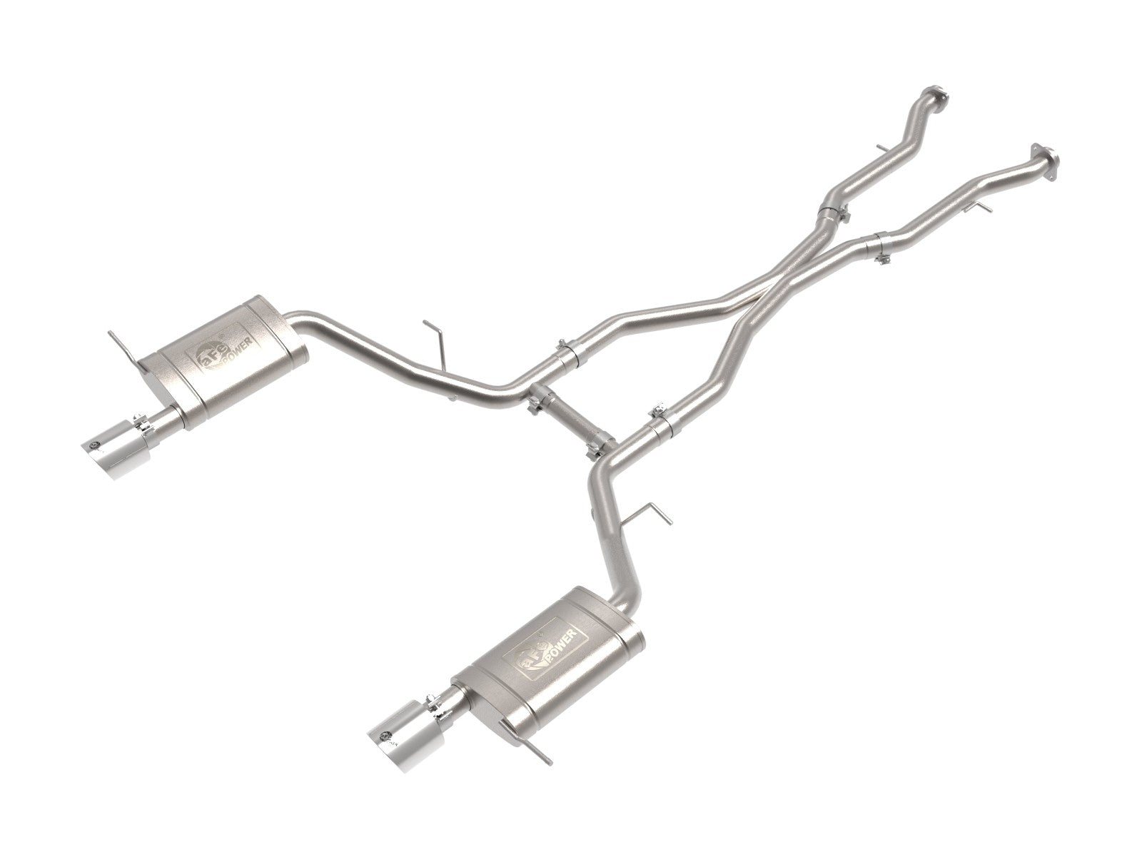 aFe 2011 - 2023 Dodge Durango V6-3.6L/V8-5.7L MACH Force-Xp 304 SS Cat-Back Exhaust System w/ Polished Tip