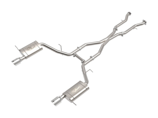 aFe 2011 - 2023 Dodge Durango V6-3.6L/V8-5.7L MACH Force-Xp 304 SS Cat-Back Exhaust System w/ Polished Tip