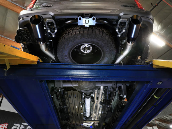 aFe 2025 + Dodge RAM 1500 RHO Vulcan Series 304 Stainless Steel Cat-Back Exhaust System w/ Black Tip