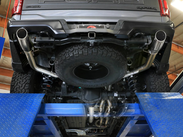aFe Vulcan Series Cat-Back Exhaust System Ford F-150 Raptor / Raptor R 2021 - 2025 V6-3.5L (tt) / 5.2L (sc)