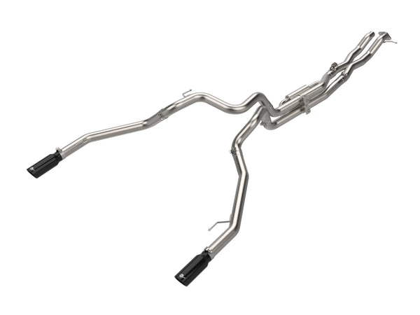 aFe Vulcan Series 3in 304SS Cat-Back Exhaust 2024 + Ford Ranger Raptor V6-3.0L (tt) w/ Black Tips