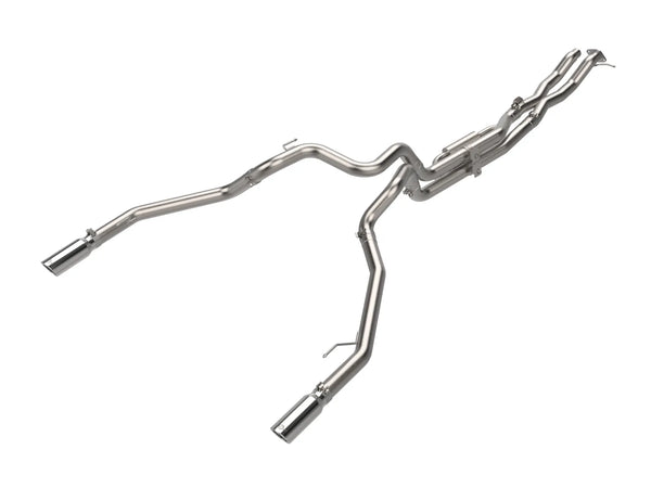 aFe 2024 + Ford Ranger Raptor Vulcan Series 3in 304 SS Cat-Back Exhaust w/ Polished Tips