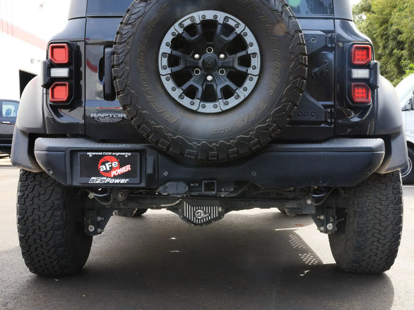 aFe Vulcan Series 3in Stainless Steel Cat-Back Hi-Tuck Exhaust Ford Bronco Raptor 2022 - 2026 V6-3.0L (tt)