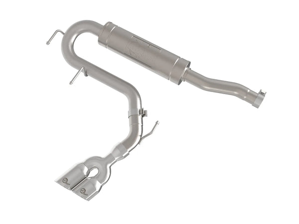 aFe Rebel Series 2-1/2in 304 Stainless Steel Cat-Back w/ Polished Tip Ford Maverick 2022 - 2026 L4-2.5L FWD