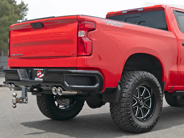 aFe Vulcan Series 3in 304SS Exhaust Cat-Back Exhaust w/ Pol Tips 2019 - 2026 GM Silverado / Sierra 1500 V8-5.3L