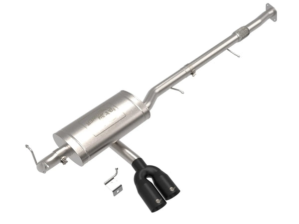 aFe 2023 + GM Colorado/Canyon Rebel Series 3 IN 304 Stainless Steel Cat-Back System w/Black Tip