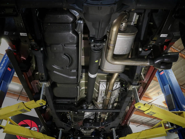 aFe 2023 + GM Colorado/Canyon Rebel Series 3 IN 304 Stainless Steel Cat-Back System w/Black Tip