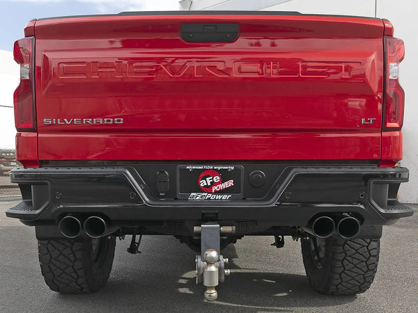 aFe 2023 + GM Silverado 1500 / Sierra 1500 L6-3.0L (Diesel) LZ0 Vulcan Series 3in 304 SS DPF-Back Exhaust System w/ Black Tip