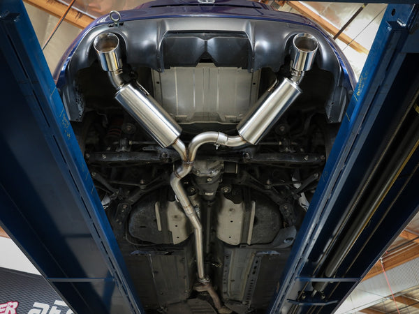 aFe Takeda Exhaust Catback 2013 - 2020 Scion FRS / Subaru BRZ / Toyota 86 / 2022 + BRZ / GR86 304SS Black Dual Tips Exhaust