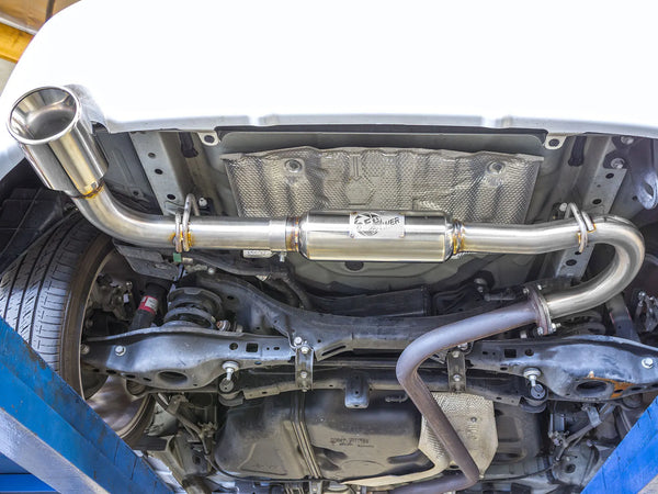 aFe 2011 - 2016 Scion TC L4-2.5L 304SS 2-1/4in to 2-1/2in Axle-Back Takeda Exhaust w/ Polished Tip
