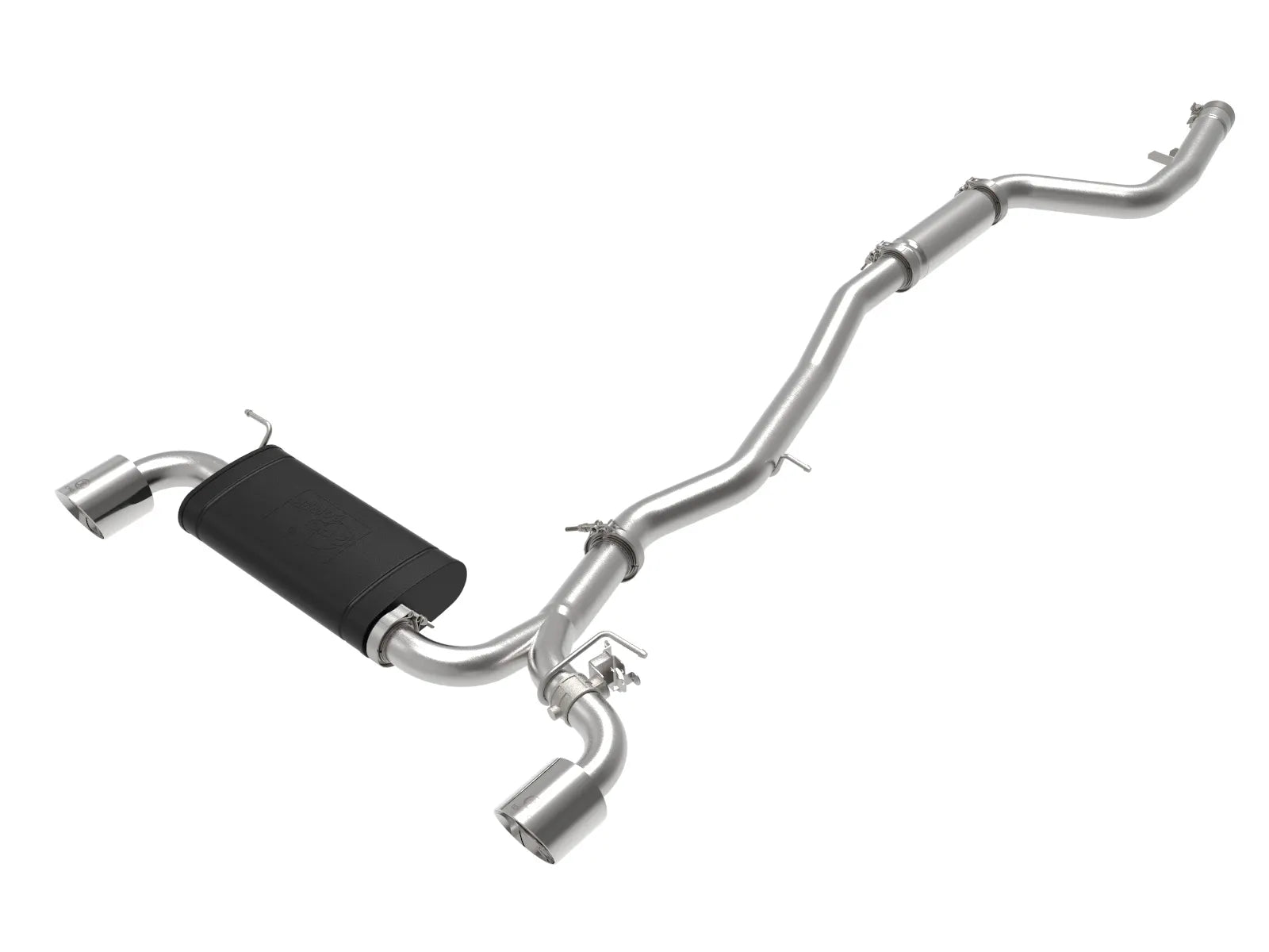 aFe POWER Takeda 2020 + Toyota Supra L6-3.0L (t) 3in-2.5in 304 SS Catback Exhaust Polished Tips