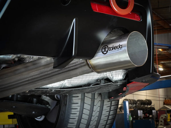 aFe POWER Takeda 2020 + Toyota Supra L6-3.0L (t) 3.5in 304 SS CB Exhaust 4in Brushed Finish Tip