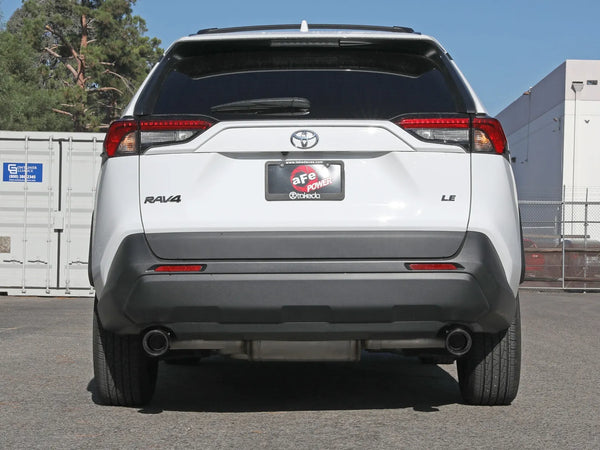 aFe POWER Takeda 2019 - 2024 Toyota RAV4 L4-2.5L 304SS Catback Exhaust w/ Black Tips