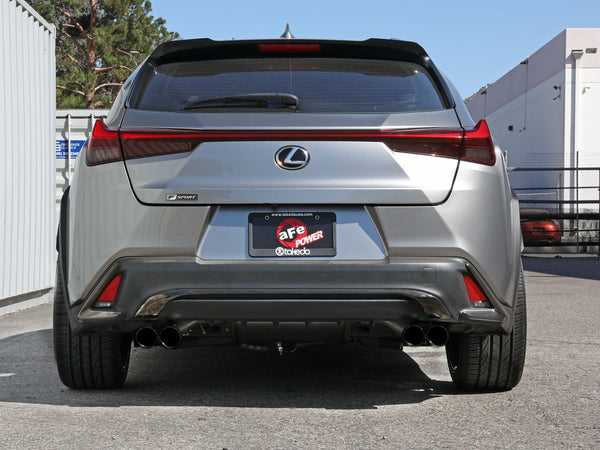 aFe 2019 - 2022 Lexus UX200 Takeda 2in - 2.5in. 304 SS Cat-Back Exhaust System w/ Black Tip