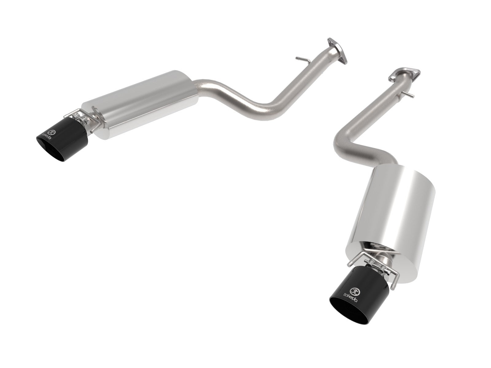 aFe Takeda 2014 - 2015 IS250 / 2018 - 2023 IS300 /  2014 - 2023 Lexus IS350 V6 2.5in. 304 Stainless Steel Axle-Back Exhaust System w/ Black Tip