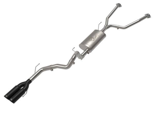 aFe 2023 + Toyota Sequoia V6 3.4L Vulcan Series 2-1/2in to 3in 304 SS Cat-Back Exhaust w/ Black Tip