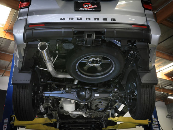 aFe 2025 + Toyota 4Runner 2.5in to 3in SS-304 Cat-Back Vulcan Exhaust w/ Polished Tip