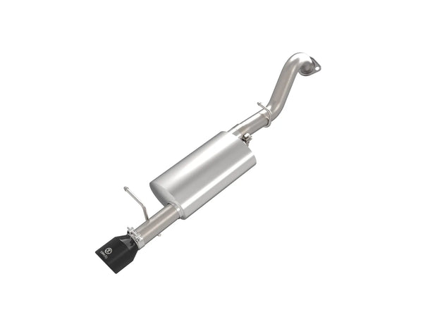aFe 2014 - 2019 Toyota Corolla 1.8L Takeda 2.5in 304SS Axle-Back Exhaust w/ Black Tip