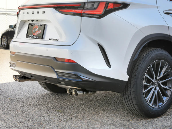aFe 2022 - 2025 Lexus NX250 2.5L SS-304 Cat-Back Exhaust w/ Polished Tips