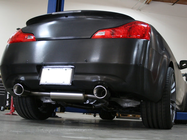 aFe Takeda 2-1/2in 304SS Cat-Back Exhaust Infiniti G37 2008 - 2013 / Q60 2014 - 2015 V6-3.7 w/ Polished Tips