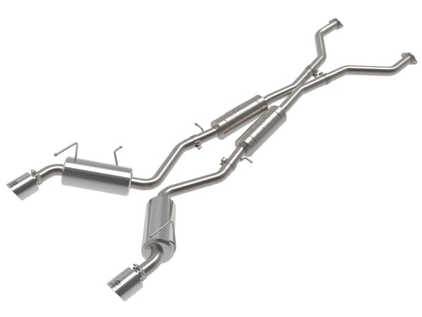 aFe Takeda Cat-Back Exhaust System Nissan 370Z 2009 - 2020 V6-3.7L- Polished Tip