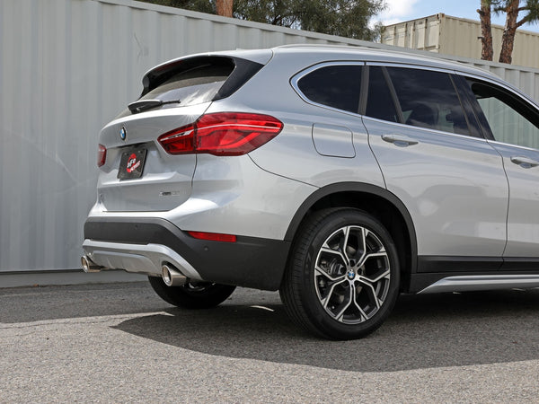 aFe 2015 - 2022 BMW X1 F48 L4 2.0L (t) MACH Force-Xp 3 to 2-1/2 IN SS Axle-Back Exhaust w/Polished Tip