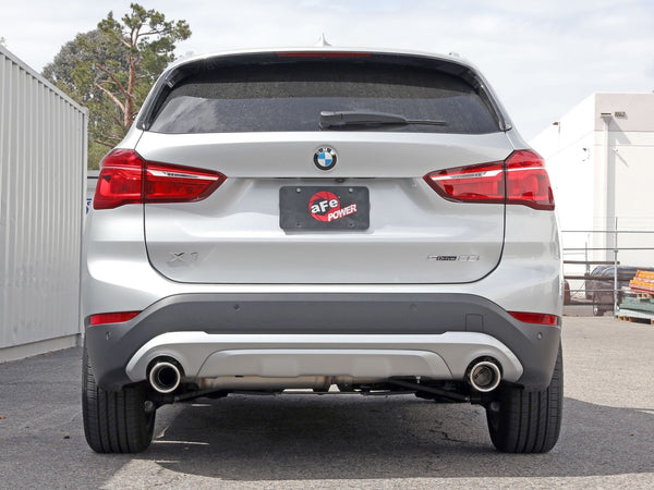 aFe 2015 - 2022 BMW X1 F48 L4 2.0L (t) MACH Force-Xp 3 to 2-1/2 IN SS Axle-Back Exhaust w/Polished Tip