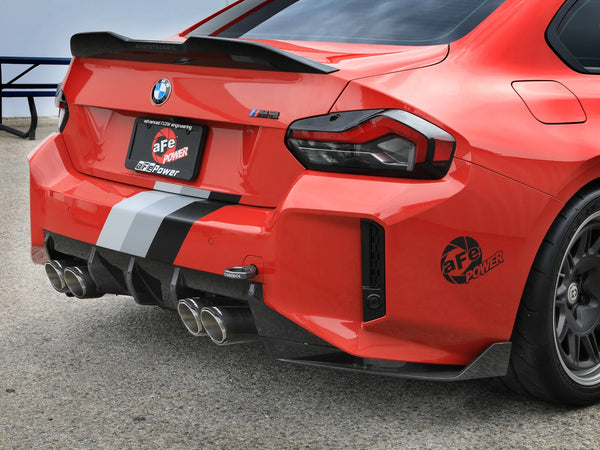 aFe 2023 + BMW M2 L6-3.0L (G87) MACH Force-Xp Cat-Back Exhaust w/ Carbon Fiber Tip