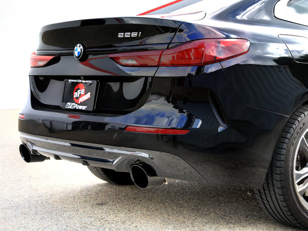 aFe MACHForce XP Exhausts Axle-Back 2021 - 2024 BMW 228i Gran Coupe 2.0T (SS w/ Black Tips)