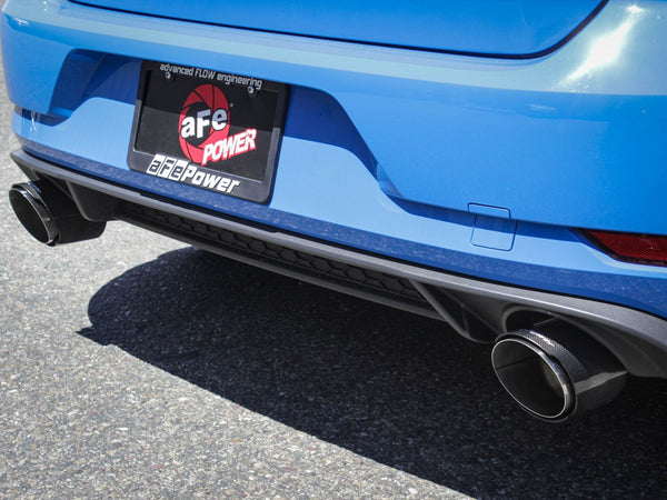 aFe 2018 - 2021 VW GTI (MK7.5) 2.0L MACH Force-Xp 3in to 2.5in 304 SS Axle-Back Exhaust System- Carbon Fiber Tips