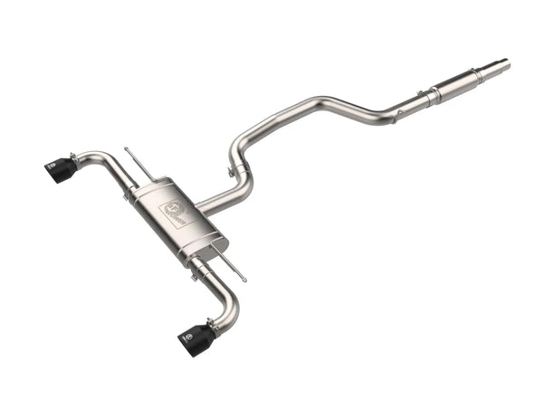 aFe 2022 + Volkswagen GTI MK8 MACH Force-Xp 3 to 2-1/2 IN Stainless Steel Cat-Back Exhaust w/Black Tip