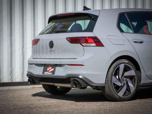 aFe 2022 + Volkswagen GTI MK8 MACH Force-Xp 3 to 2-1/2 IN Stainless Steel Cat-Back Exhaust w/Black Tip