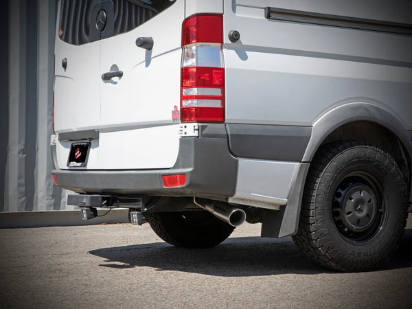 aFe Vulcan Series 3in 304SS DPF-Back Exhaust w/ Polished Tip 2010 - 2026 Mercedes-Benz Sprinter 2500 / 3500