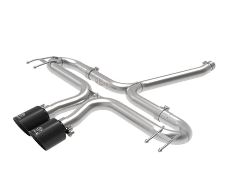 aFe Takeda 2-1/2in 304 SS Axle-Back Exhaust w/Black Tips 2017 - 2021 Honda Civic Sport L4-1.5L (t)