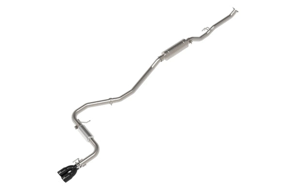 aFe POWER Takeda 2.5in 304 SS Cat-Back Exhaust w/ Black Tips 2022 + Honda Civic L4-2.0L Hatchback