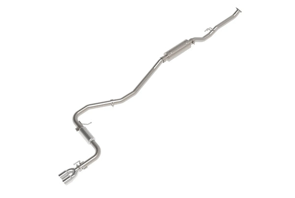 aFe POWER Takeda 2.5in 304 SS Cat-Back Exhaust w/ Polished Tips 2022 + Honda Civic L4-2.0L Hatchback Only