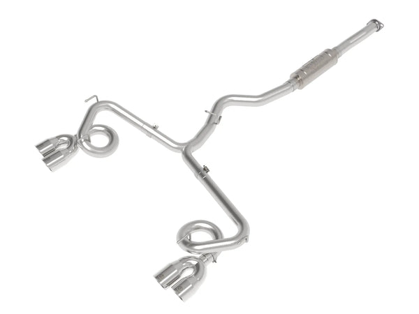 aFe Subaru WRX/STi 2015 - 2021 H4-2.0/2.5L Takeda 3in to 2-1/2in Stnlss Cat-Back Exhaust w/ Polished Tip