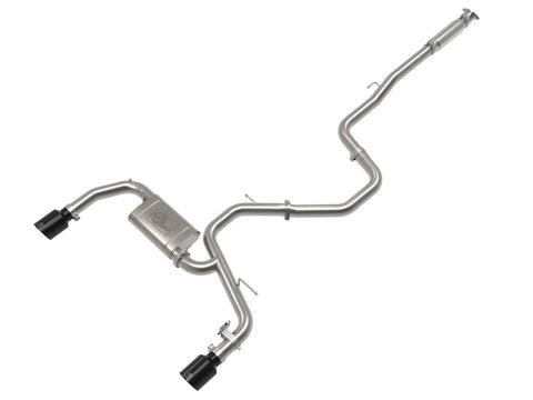 aFe Takeda Hyundai Elantra N 2022 - 2023 L4-2.0L (t) 3in 304 SS Cat-Back Exhaust w/ Black Tips